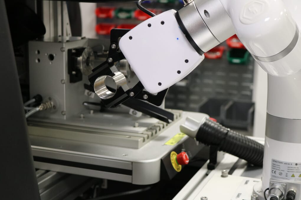 COBOT Laser Marking System AVT2 scaled.jpg?w=1020&h=680&scale - Lotus Laser Showcases Cutting-Edge Automated Cobot System